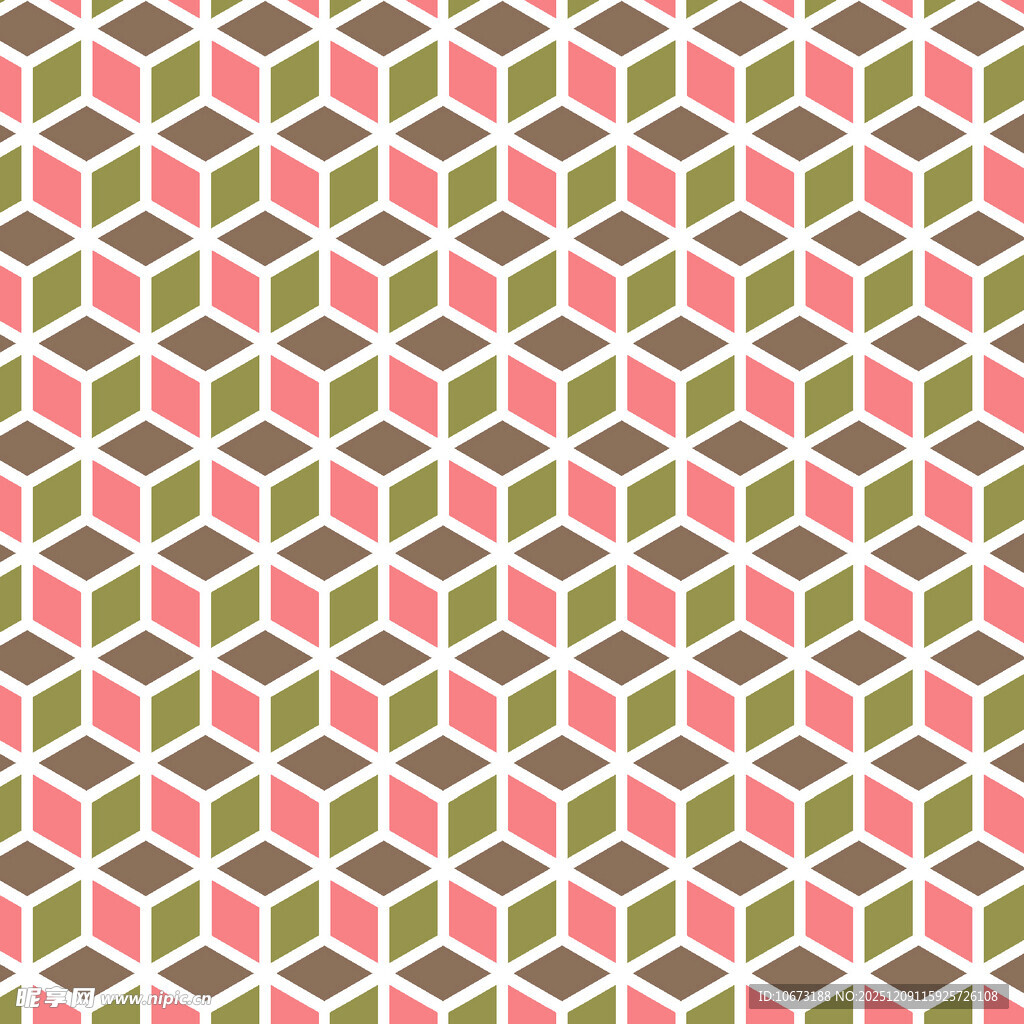 几何立体图案纹理背景