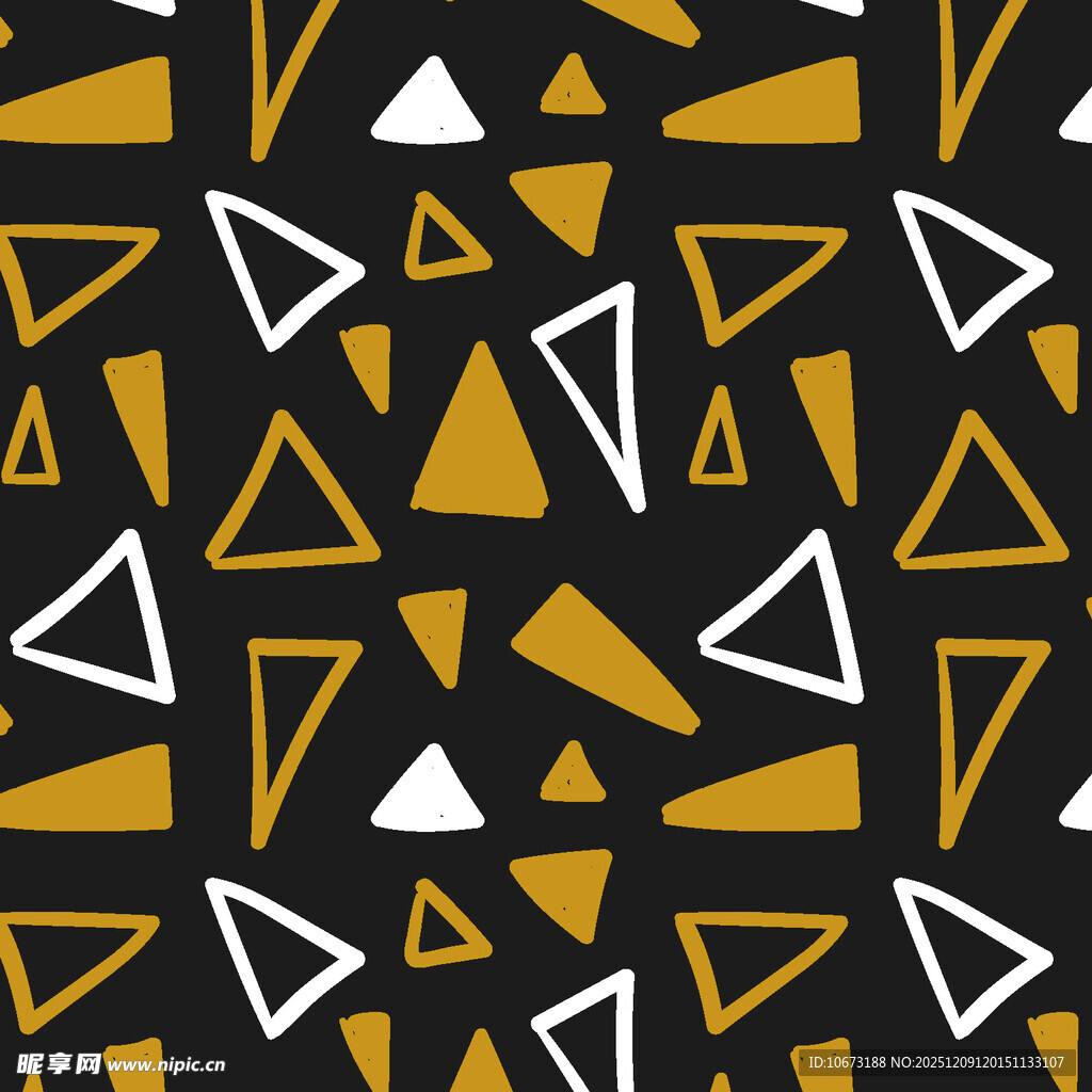 几何三角图案背景