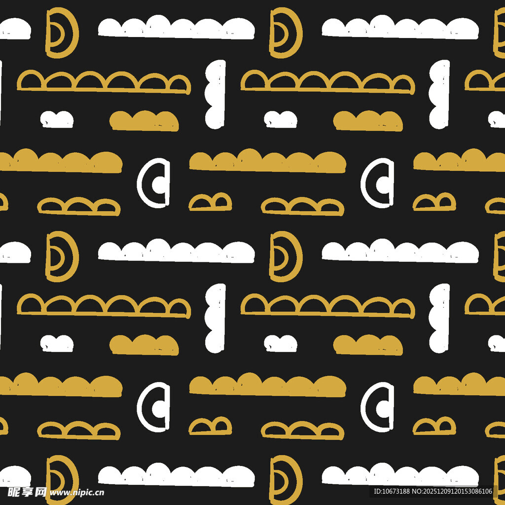 黑白黄简约几何图案背景