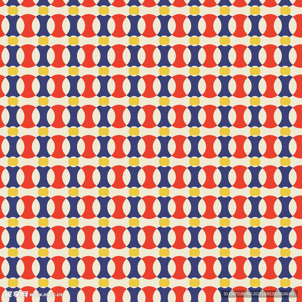 红白格子图案背景纹理