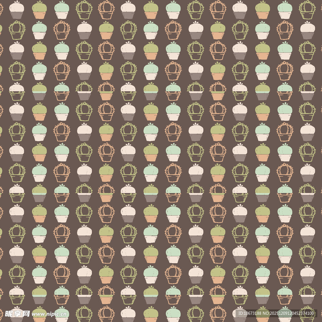 可爱云朵圆点图案背景