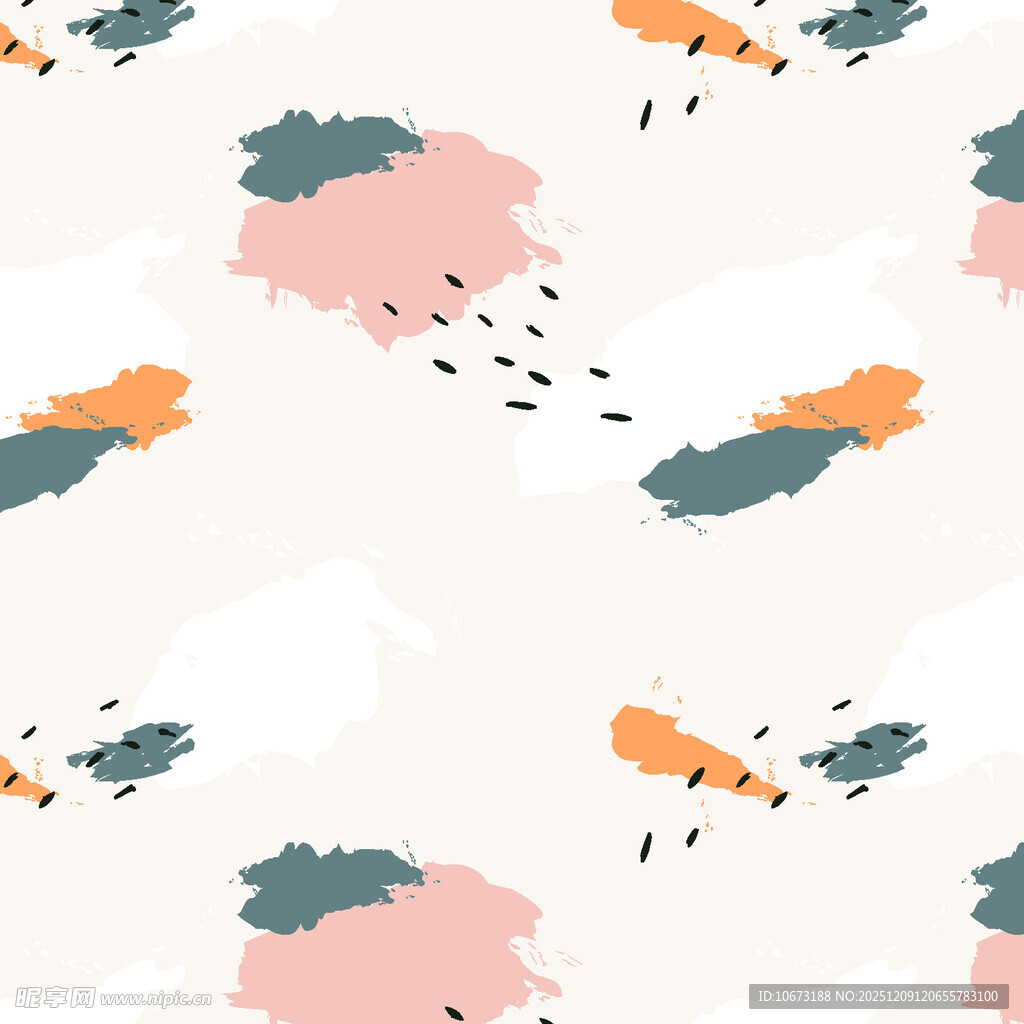 云朵飞鸟简约图案背景