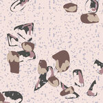 复古风人物图案背景小样