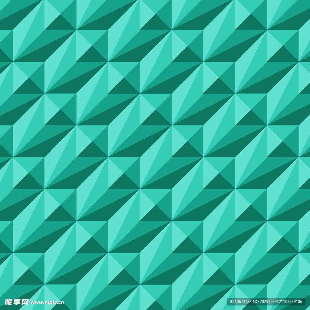 青绿色几何图案纹理背景