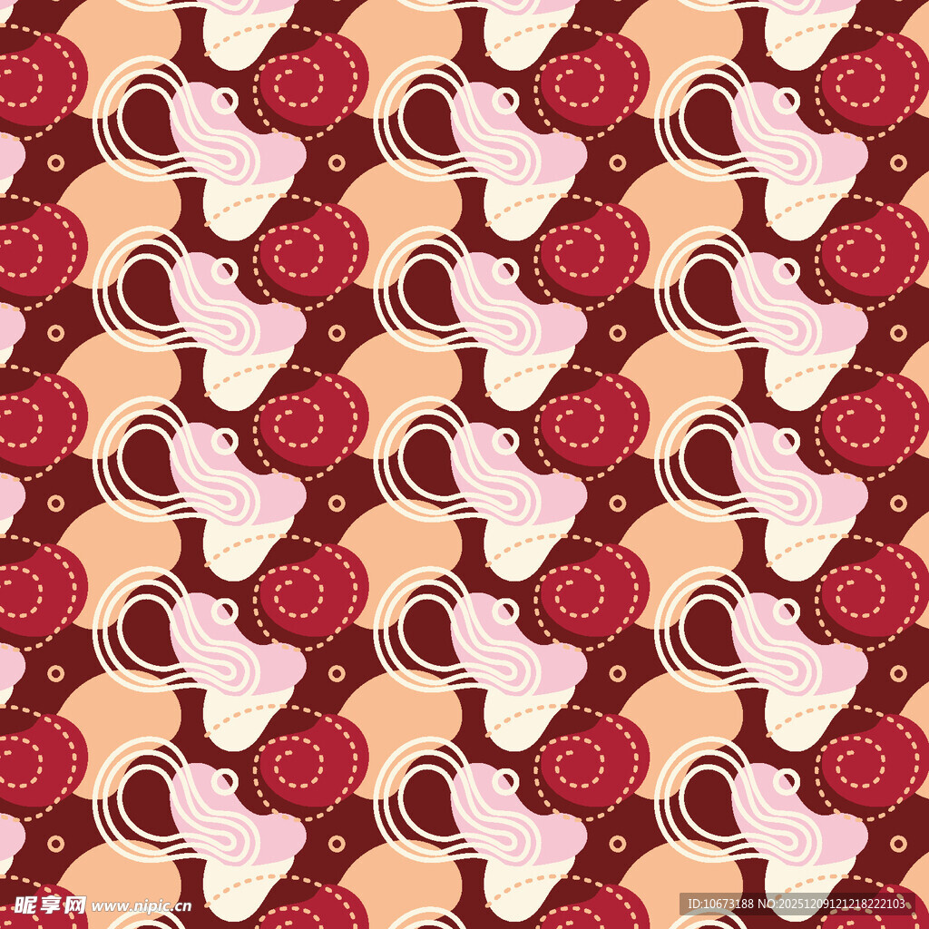 复古风爱心咖啡杯图案