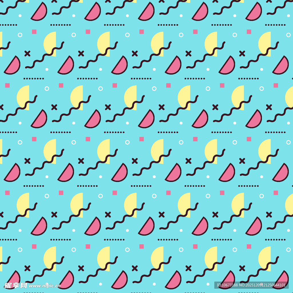 清新水果图案背景