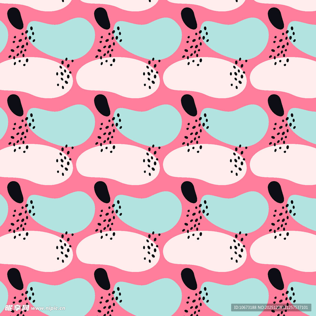 粉色系卡通鞋子图案设计