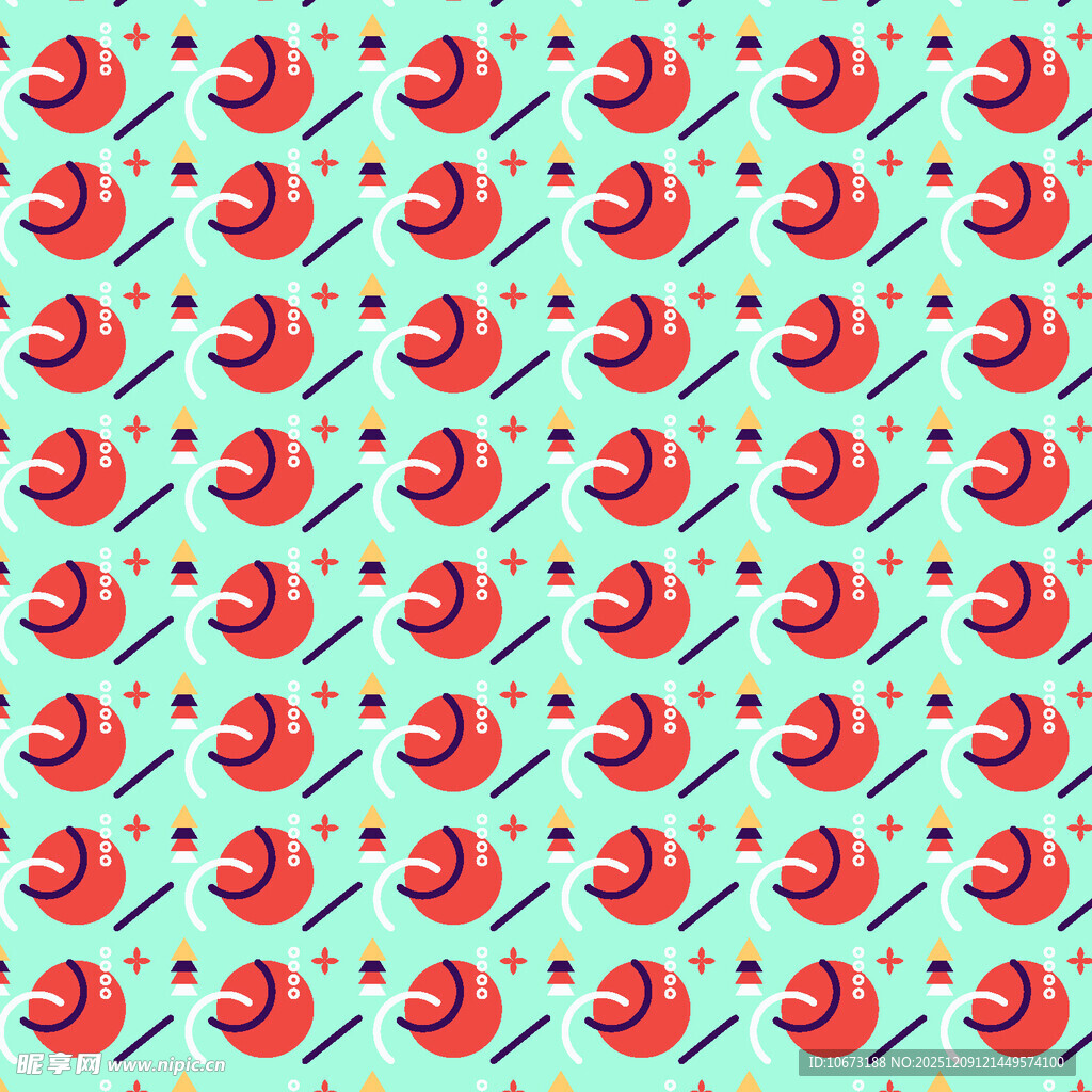 草莓餐具图案背景设计