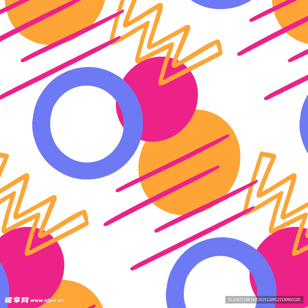 多彩几何图案背景设计