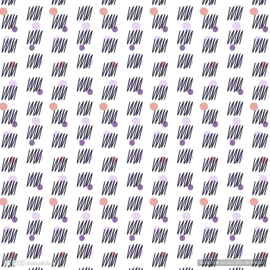 大象图案的白色背景布料