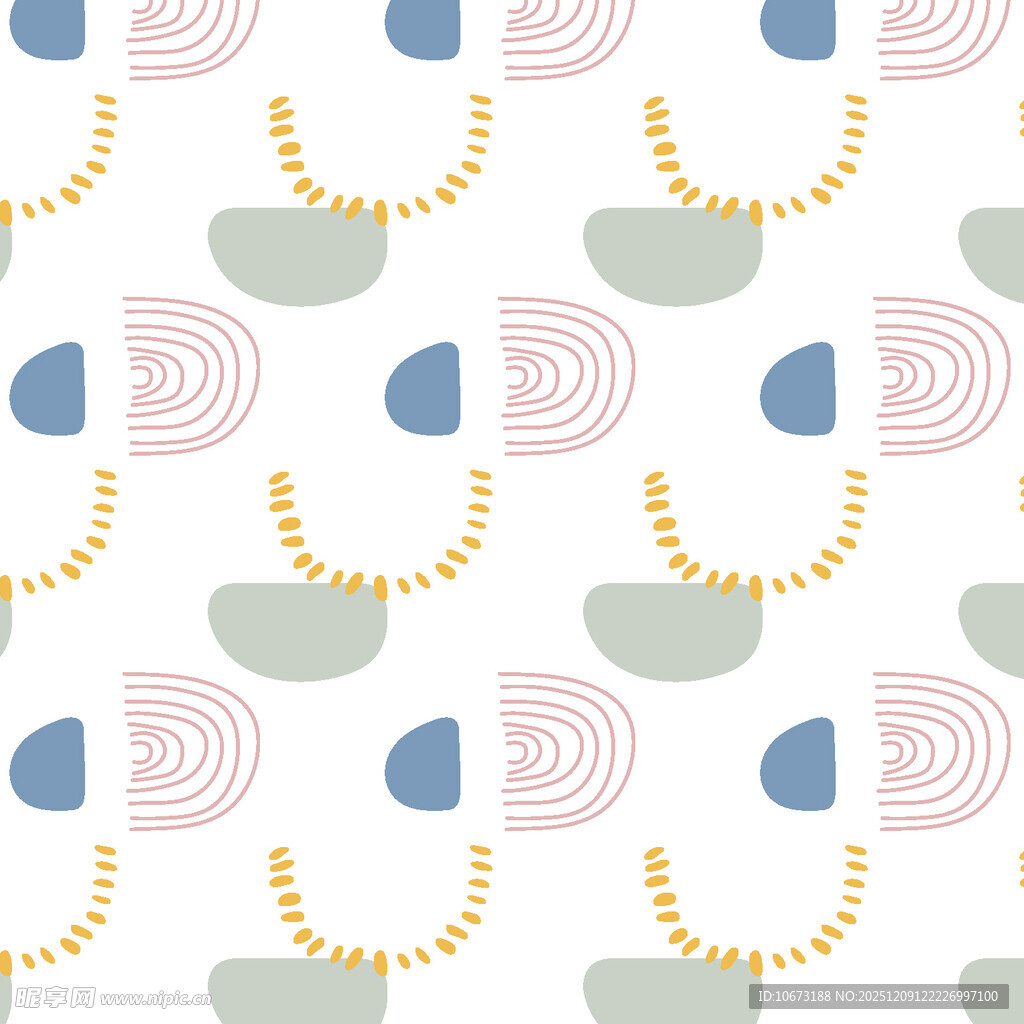 几何图案无缝背景纹理