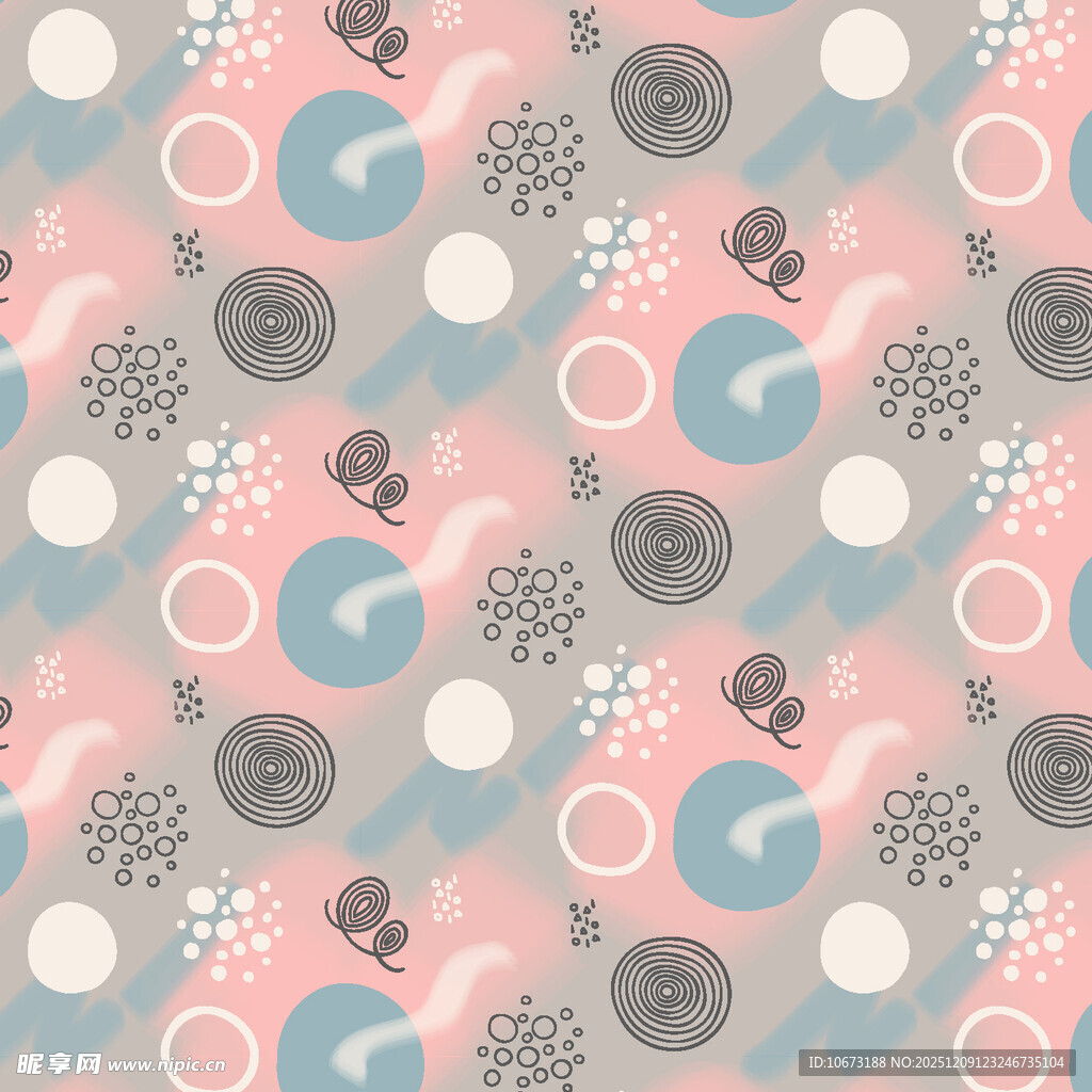 粉色几何图案花纹背景