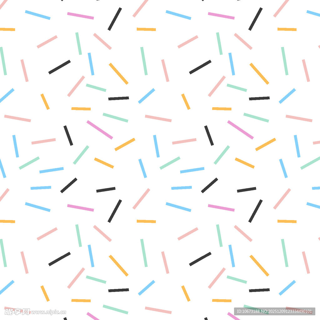 彩色条纹散落背景图案