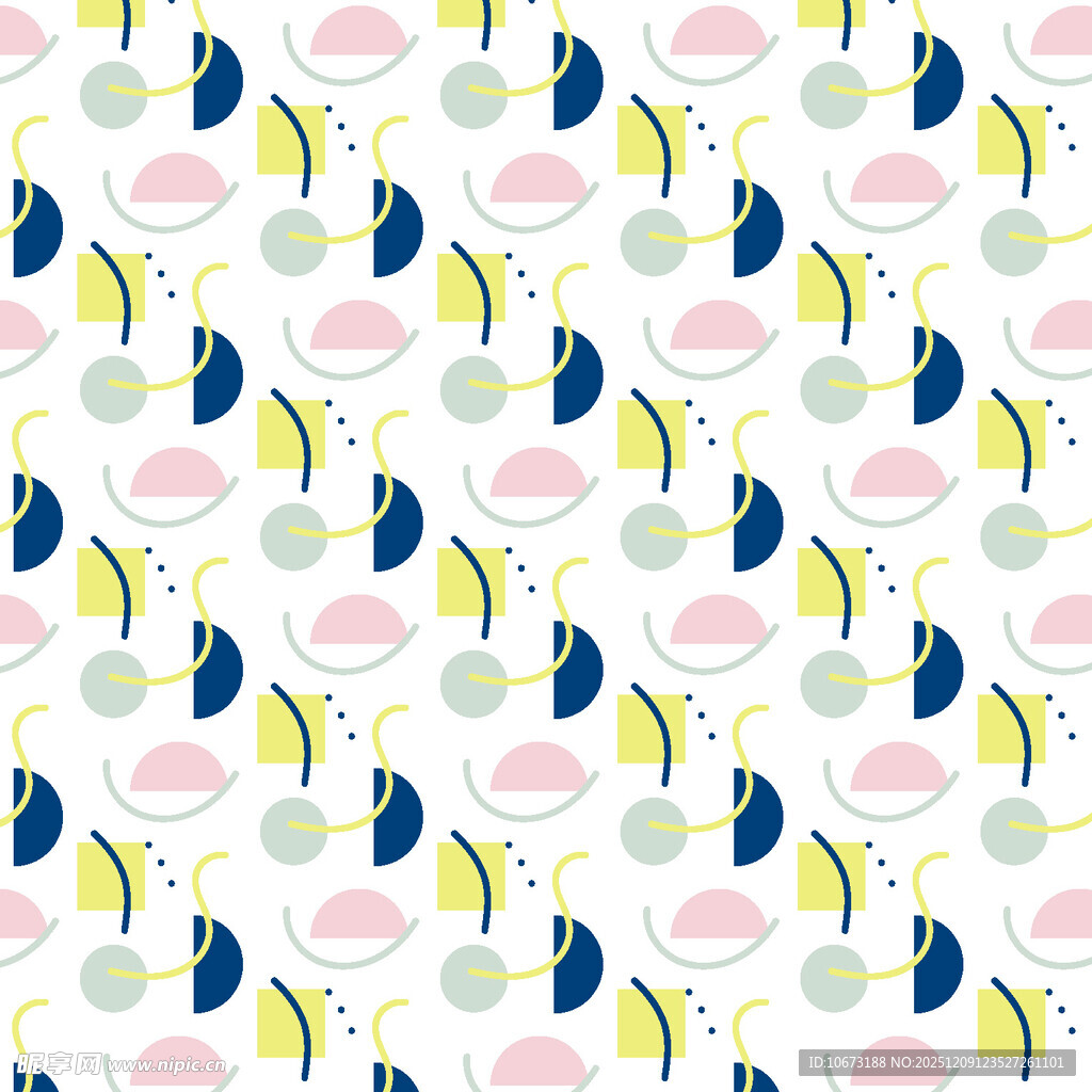 多彩火烈鸟与柠檬图案背景