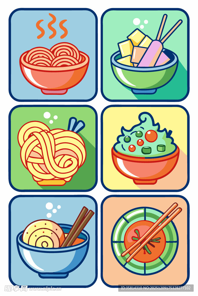 多彩面食美食集合