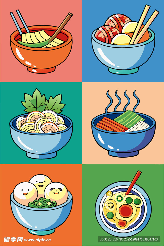 多彩中式美食拼盘