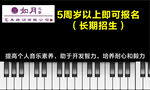 钢琴招生海报