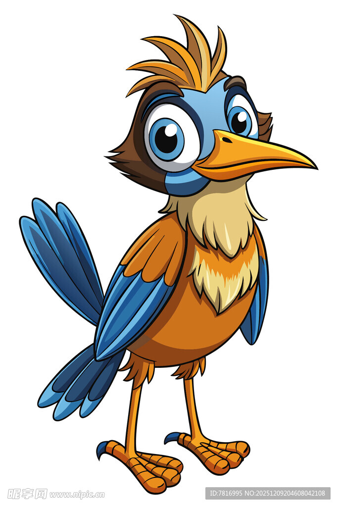 可爱卡通小鸟