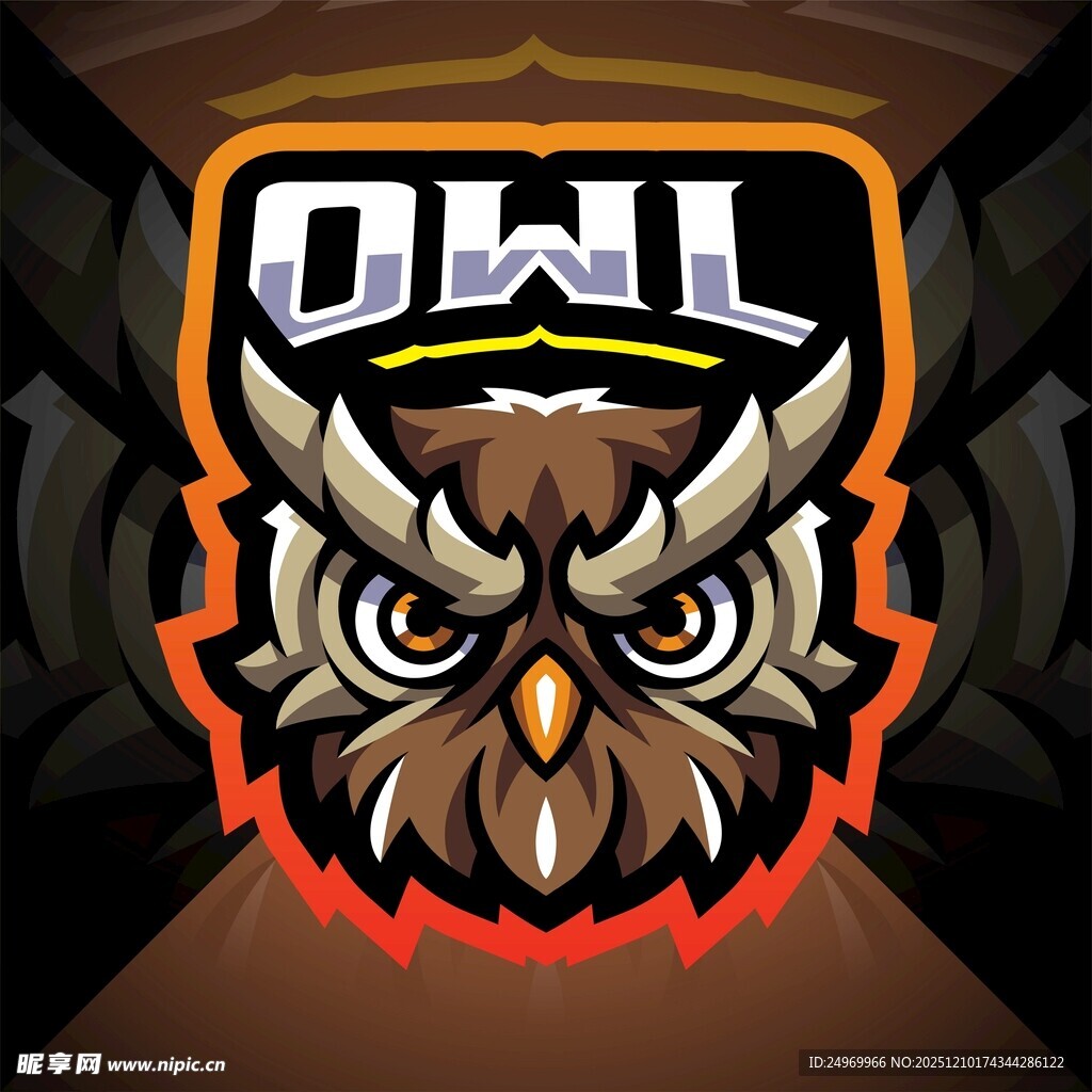 守望先锋联赛猫头鹰标志