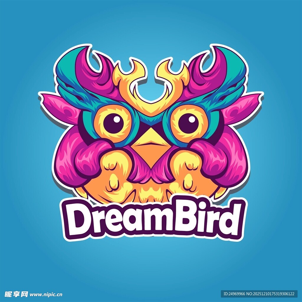 梦幻之鸟卡通形象