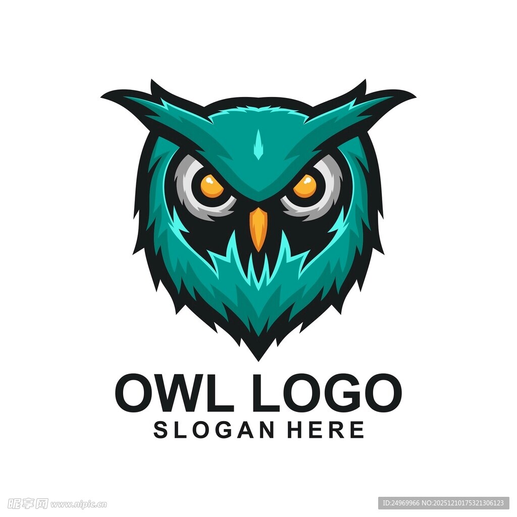猫头鹰标志设计