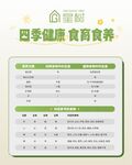 四季健康食育参考表