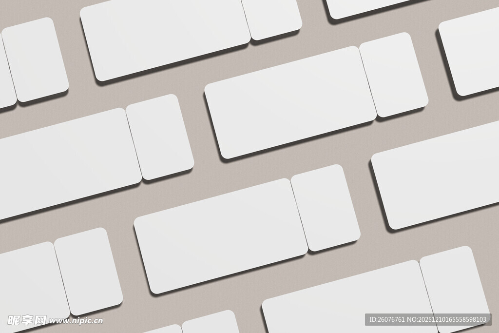 门票卡券样机图片