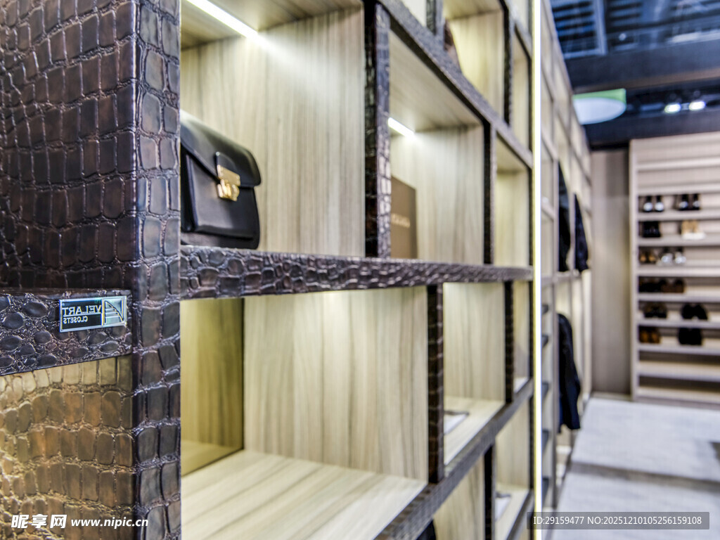 现代风格储物柜展示空间