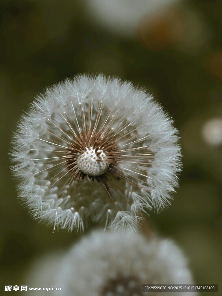 蒲公英特写