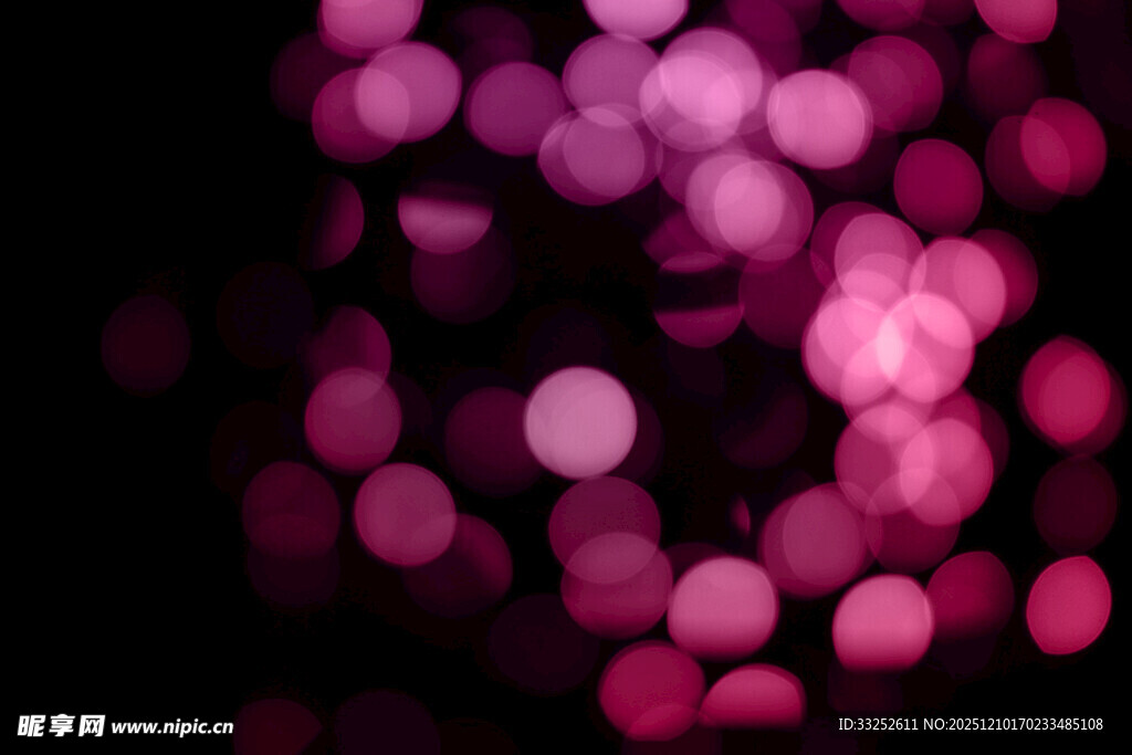 梦幻粉色光斑背景图