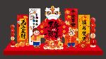 新春喜庆美陈装饰摆件