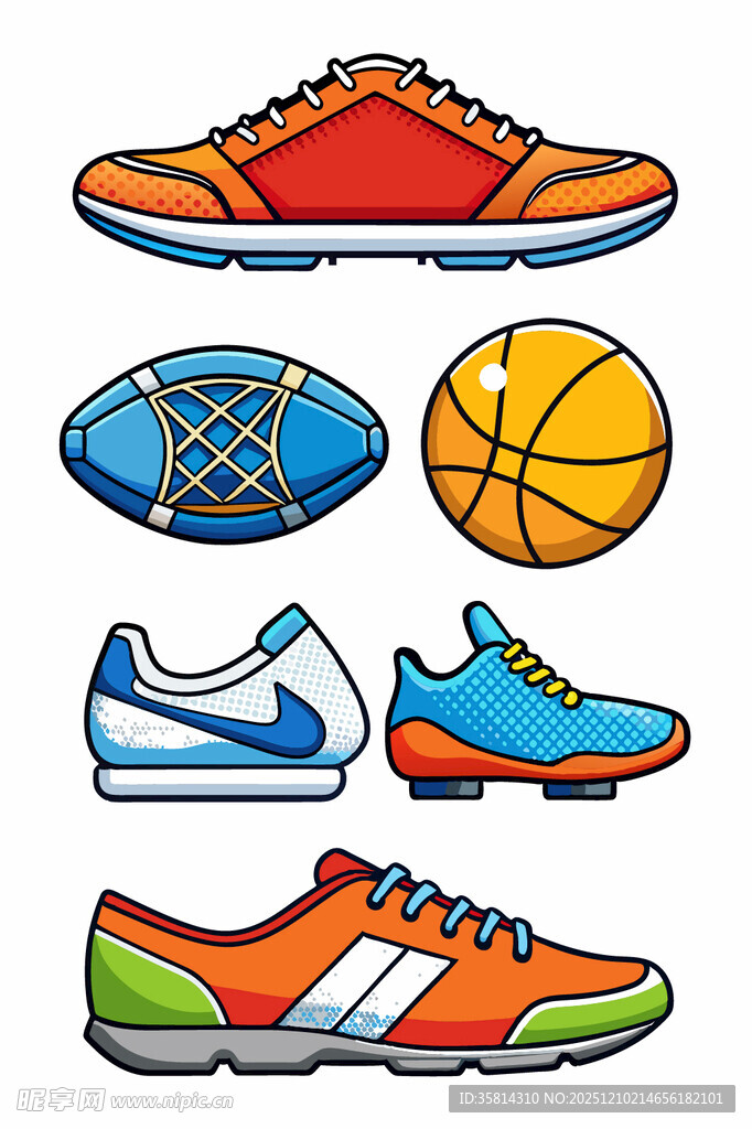 多彩运动装备展示