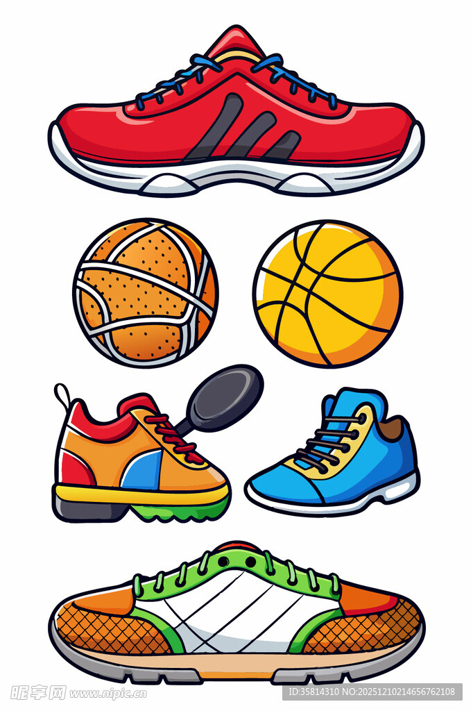 多彩运动装备展示