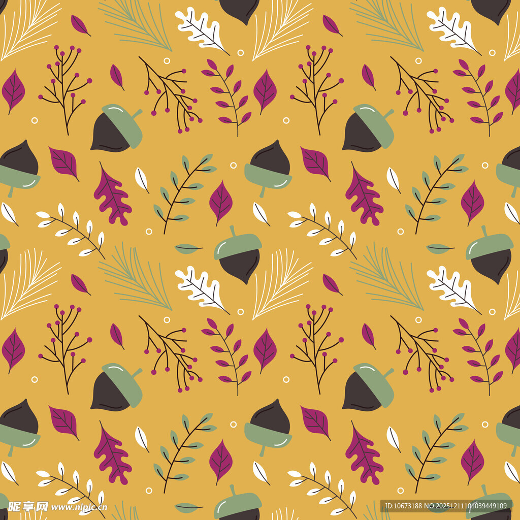 几何花卉图案的温馨背景