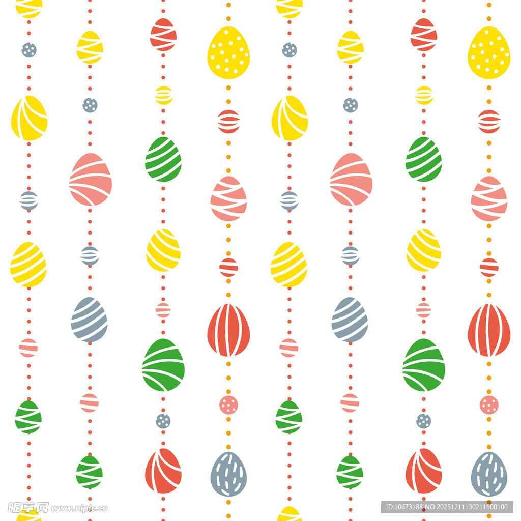 彩色圣诞球垂挂图案背景