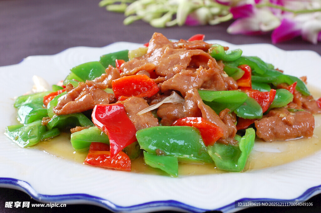 双椒牛柳