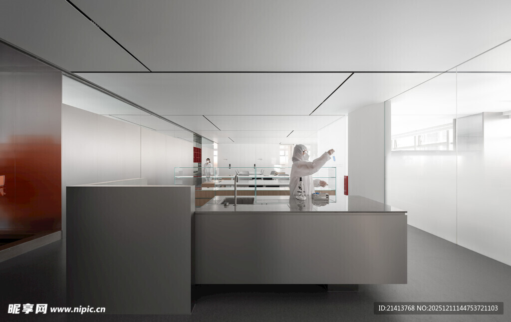 现代简约风格室内办公场景