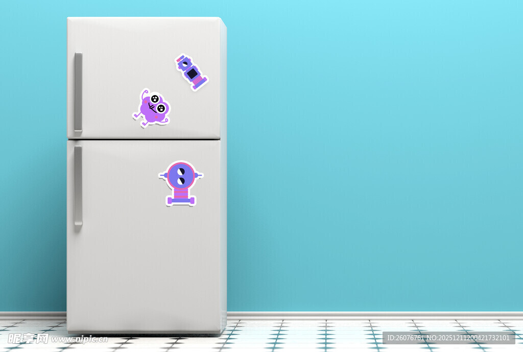 冰箱贴效果图样机图片