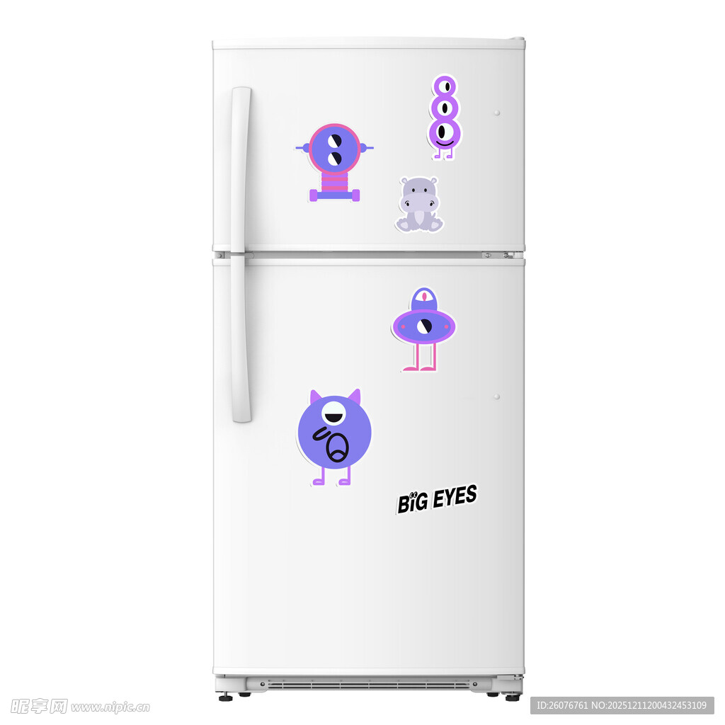 冰箱贴效果图样机图片