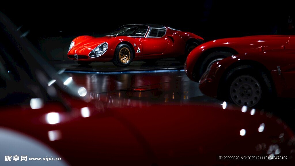 炫酷红色跑车展示