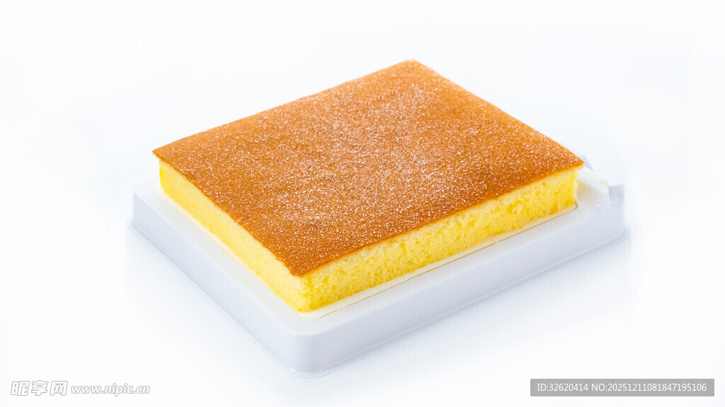 方形美味蛋糕