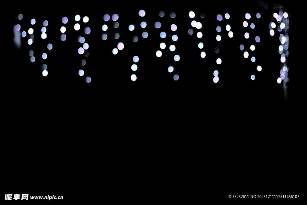 闪烁的梦幻灯光装饰