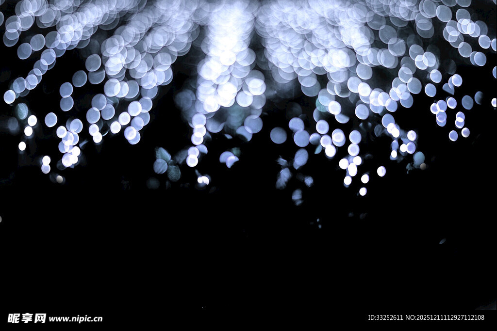 夜空中绚烂的烟火绽放