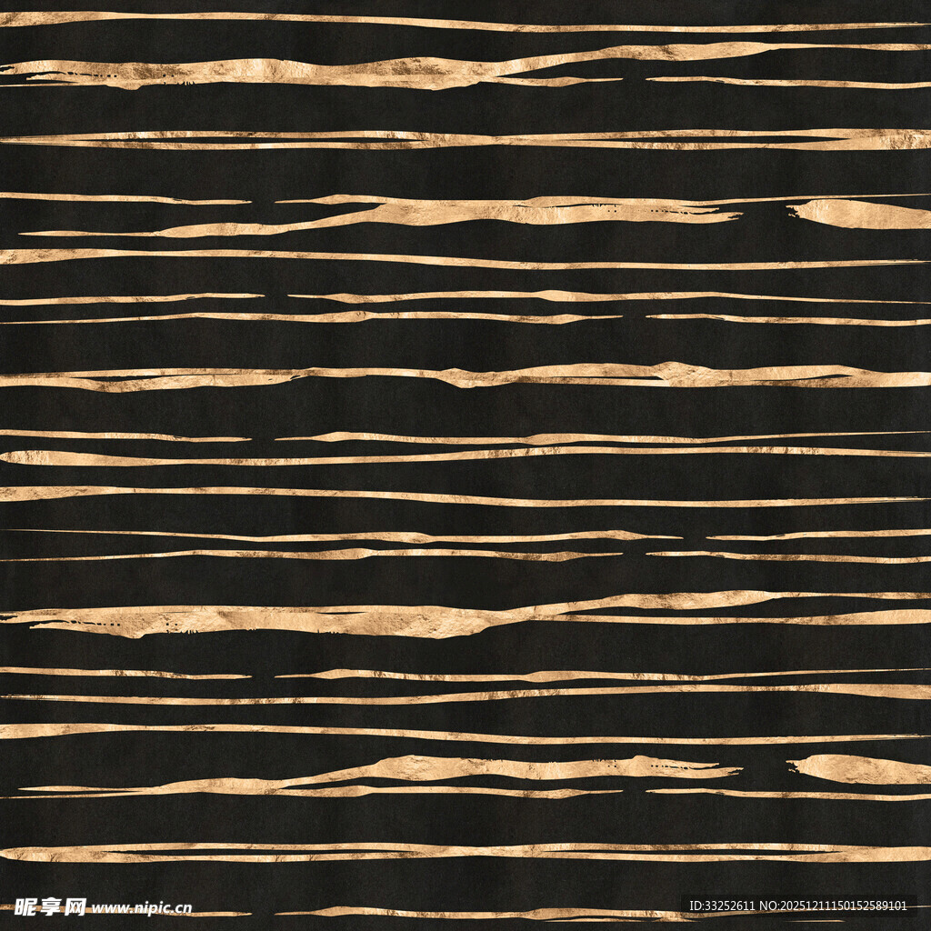 黑金条纹纹理图案