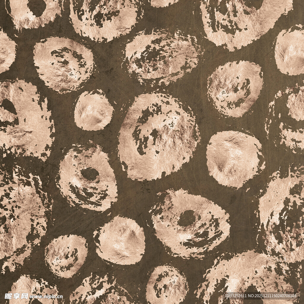 复古风圆形斑驳图案纹理