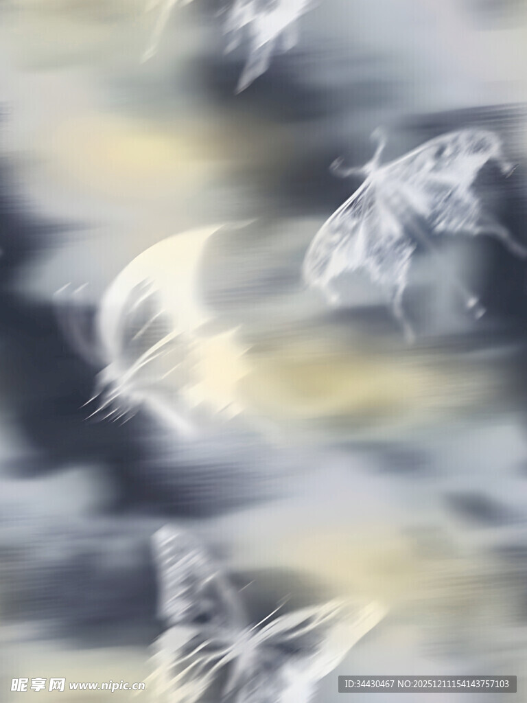 抽象动感云彩画面