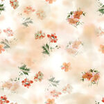 淡彩花卉图案背景
