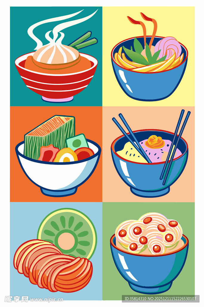 多彩美味亚洲特色美食集