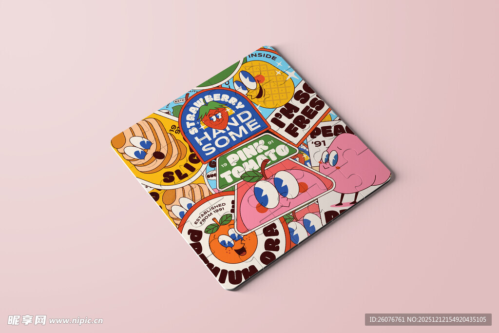 拼图效果图样机图片