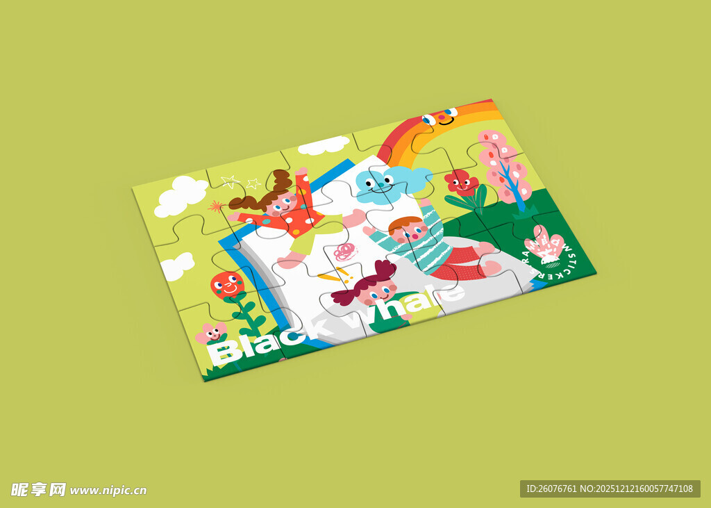 拼图效果图样机图片